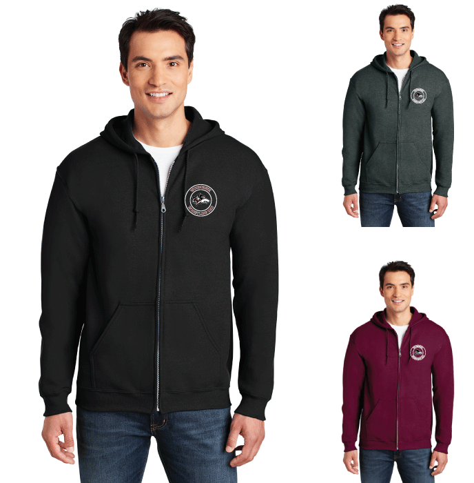 Woodcreek Wrestling Full Zip Sweatshirt DAD